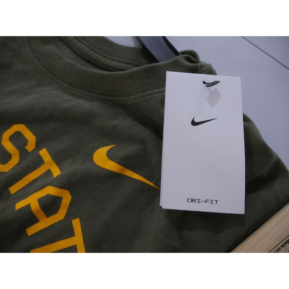 Nike Men's Olive Iowa State Cyclones Military Appreciation Performance T-Shirt X - Picture 5 of 7